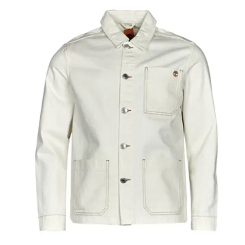 Timberland  Work For The Future - Cotton Hemp Denim Chore Jacket  men's Jacket in White