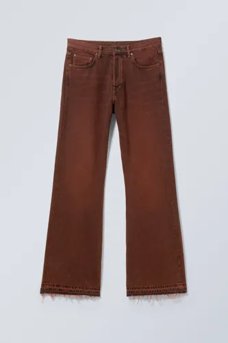 Time Loose Bootcut Jeans - Red
