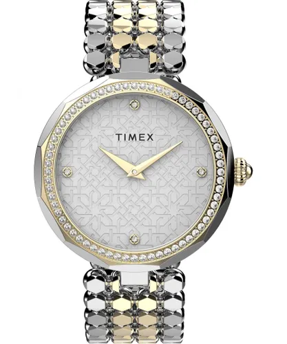 Timex Asheville WoMens Multicolour Watch TW2V02700 Stainless Steel - One Size