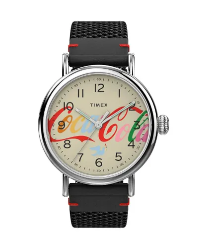 Timex Coca-cola Unity Collection Mens Black Watch TW2V26000 Fabric - One Size