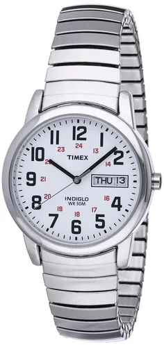Timex Easy Reader Men's 35mm Stainless Steel Expansion Band
