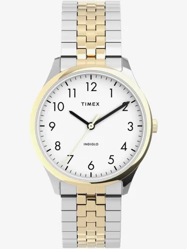 Timex Easy Reader Two-Tone Expanding Bracelet Watch TW2U40400