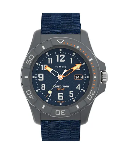 Timex Expedition North Freedive Ocean Mens Blue Watch TW2V40300 Fabric - One Size