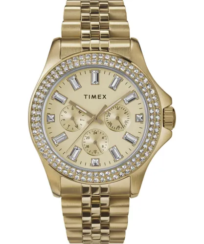 Timex Kaia WoMens Gold Watch TW2V79400 Stainless Steel (archived) - One Size