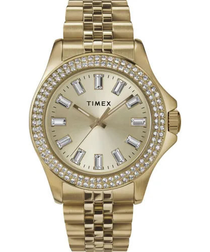 Timex Kaia WoMens Gold Watch TW2V80000 Stainless Steel (archived) - One Size