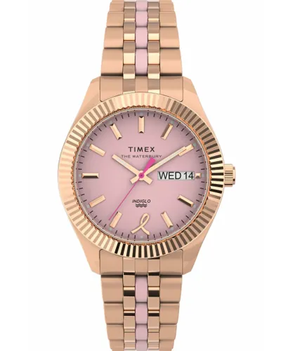 Timex Legacy Boyfriend X Bcrf WoMens Multicolour Watch TW2V52600 Stainless Steel (archived) - One Size