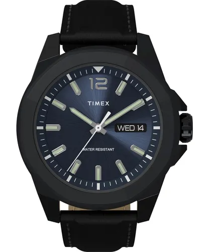 Timex Men Analogue Quartz Watch with Leather Strap TW2V42900