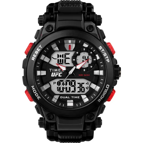 Timex Men's Analogue-Digital Quartz Watch with Plastic