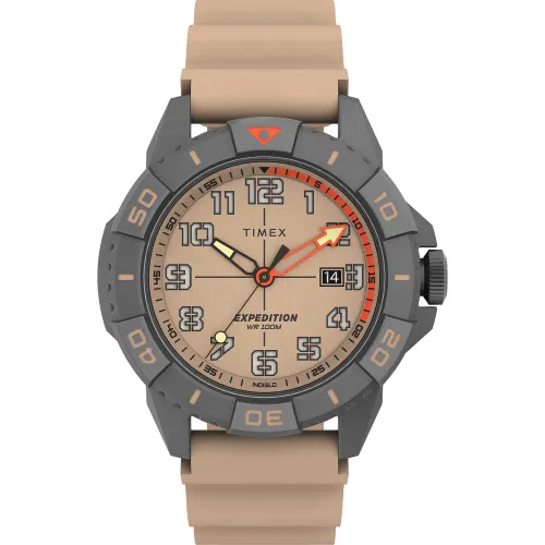 Timex Men's Analogue Quartz Watch with Rubber Strap