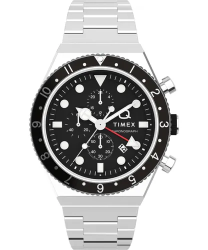 Timex Men's Chronograph Quartz Watch with Stainless Steel