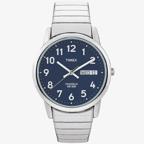 Timex Mens Easyreader Blue Dial Watch T20031