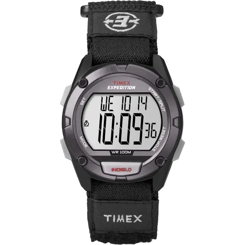 Timex Men's Expedition Digital CAT Black Fast Wrap Watch
