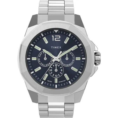 Timex Men's Multi Dial Quartz Watch with Stainless Steel