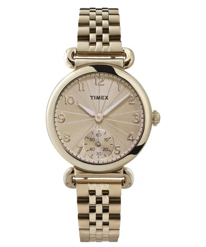 Timex Model 23 WoMens Gold Watch TW2T88600 Stainless Steel - One Size