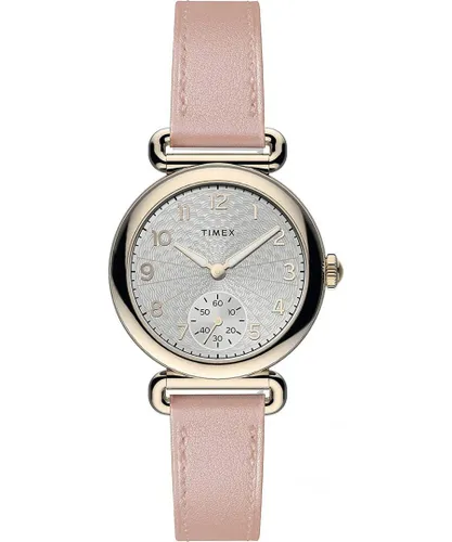 Timex Model 23 WoMens Pink Watch TW2T88400 Leather - One Size