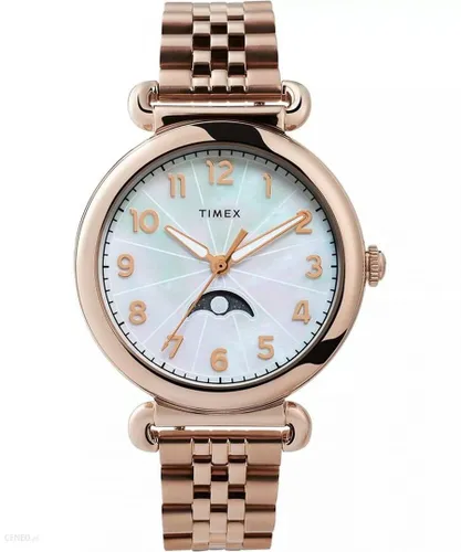 Timex Model 23 WoMens Rose Gold Watch TW2T89400 Stainless Steel - One Size