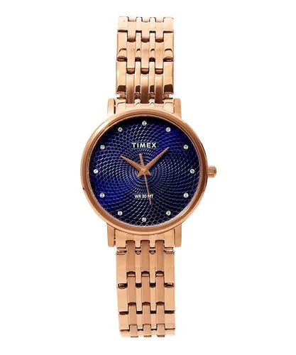 Timex Transcend WoMens Rose Gold Watch TW2T38600 Stainless Steel - One Size