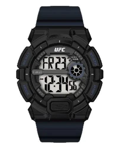 Timex UFC Men's 50mm Black Resin Strap Chronograph Watch