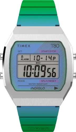Timex Unisex's Digital Quartz Watch with Plastic Strap