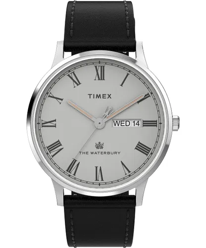Timex Waterbury Men's 40mm Quick Release Leather strap