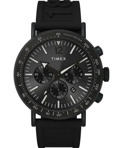 Timex Waterbury Mens Black Watch TW2V71900 - One Size