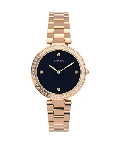 Timex WoMens Rose Gold Watch TW2V24600 Stainless Steel (archived) - One Size