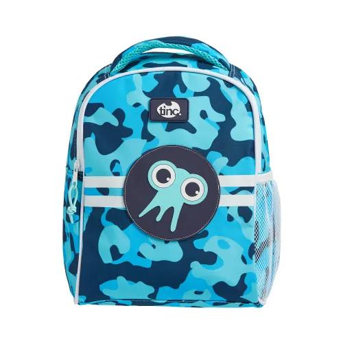 Tinc Unisex Kid's Tonkin Blue Camo Backpack School Bag