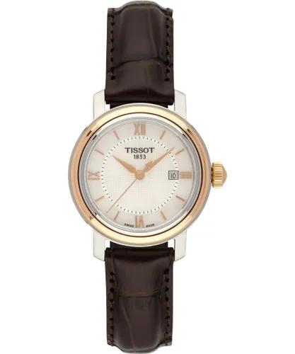 Tissot Bridgeport Lady WoMens Brown Watch T0970102611800 Leather (archived) - One Size