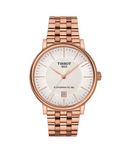 Tissot Carson Premium Mens Rose Gold Watch T1224073303100 Stainless Steel (archived) - One Size