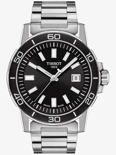 Tissot Mens Black Supersport Watch T125.610.11.051.00