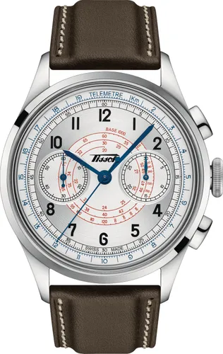 Tissot Watch Heritage Telemeter Mens - Silver