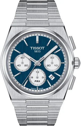 Tissot Watch PRX Automatic Chronograph - Blue