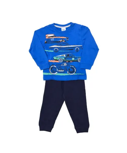 Tobogan Boys Long-sleeved winter pajamas 22117033 boy - Blue