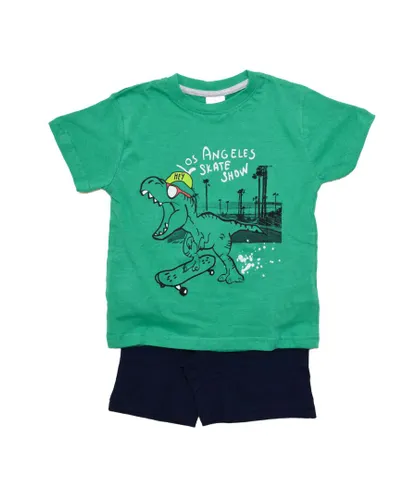 Tobogan Boys Short-sleeved summer pajamas 22117008 boy - Green