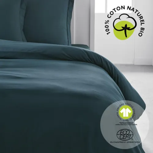 Today  HC 220/240 Coton TODAY Organic Paon  's Bed linen in Blue