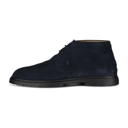 Tod's , Ankle Boots ,Blue male, Sizes: