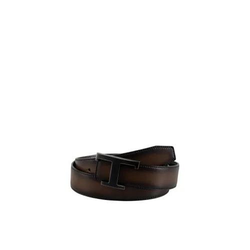 Tod's , Belt ,Brown male, Sizes: