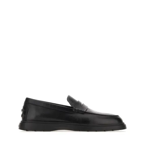 Tod's , Black Boots - Stylish Model ,Black male, Sizes: