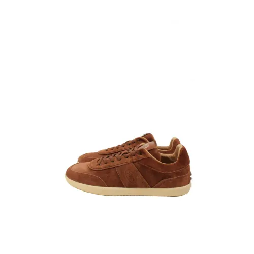 Tod's , Brown Men Sneakers ,Brown male, Sizes: