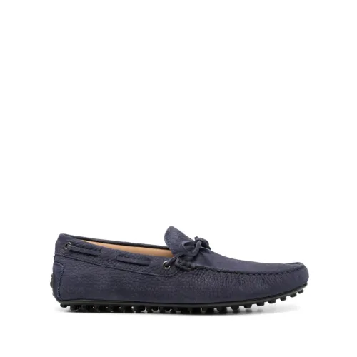 Tod's , Elegant Blue Loafers for Men ,Blue male, Sizes: