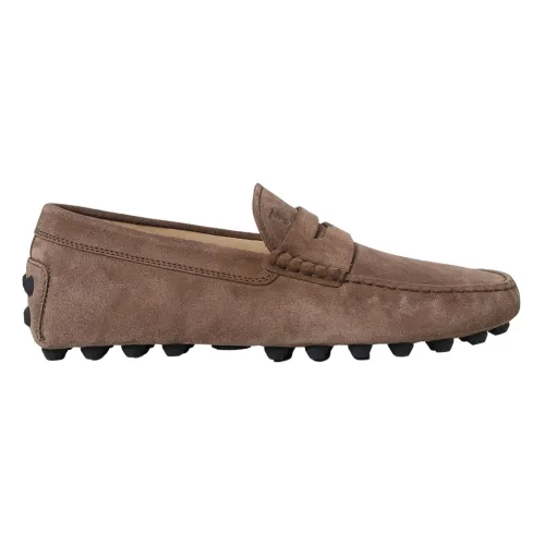 Tod's , Elegant Low-Top Sneakers for Men ,Brown male, Sizes: