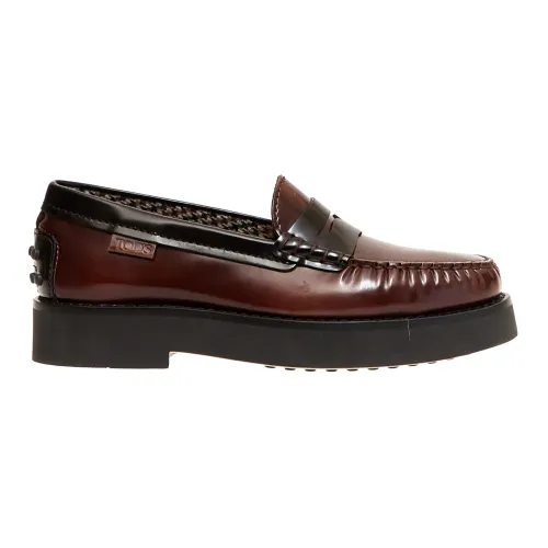 Tod's , Extralight Brushed Leather Loafer