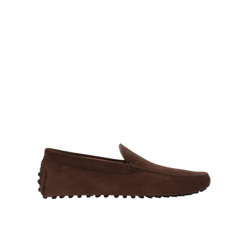Tod's , Gommino Driving Loafers ,Brown male, Sizes: