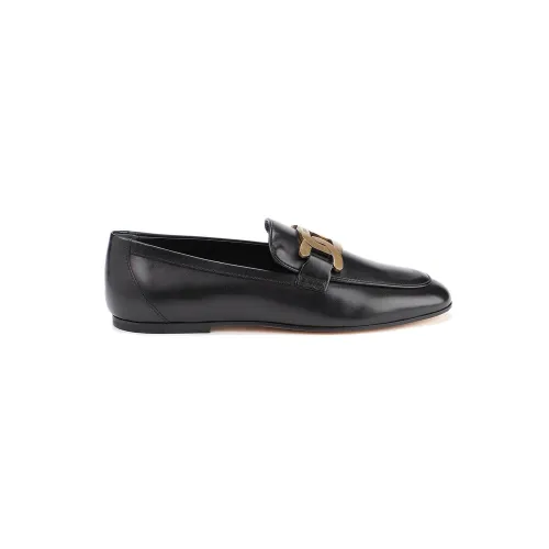 Tod's , Kate Loafers In Leather ,Black female, Sizes: