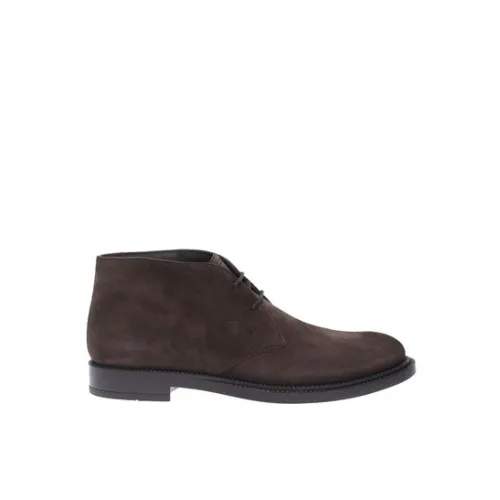 Tod's , Lace-up Boots ,Brown male, Sizes: