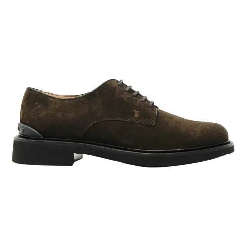 Tod's , Lace-up Shoes ,Brown male, Sizes: