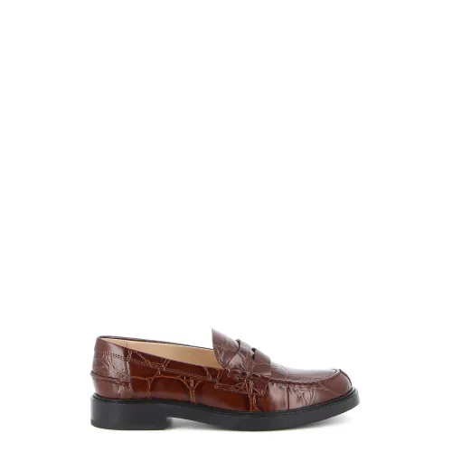 Tod's , Loafers ,Brown female, Sizes:
