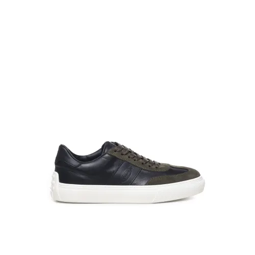 Tod's , Logo Insole Sneakers ,Black male, Sizes: