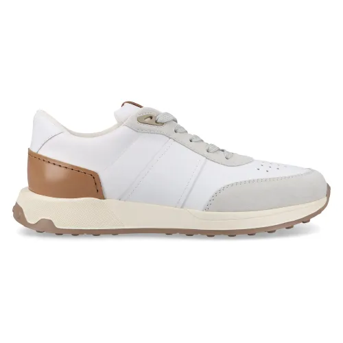 Tod's , Low Top Sneakers M63K0 Kalbsleder ,White male, Sizes: