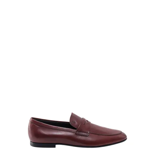 Tod's , Men Shoes Loafer Brown Ss23 ,Brown male, Sizes: